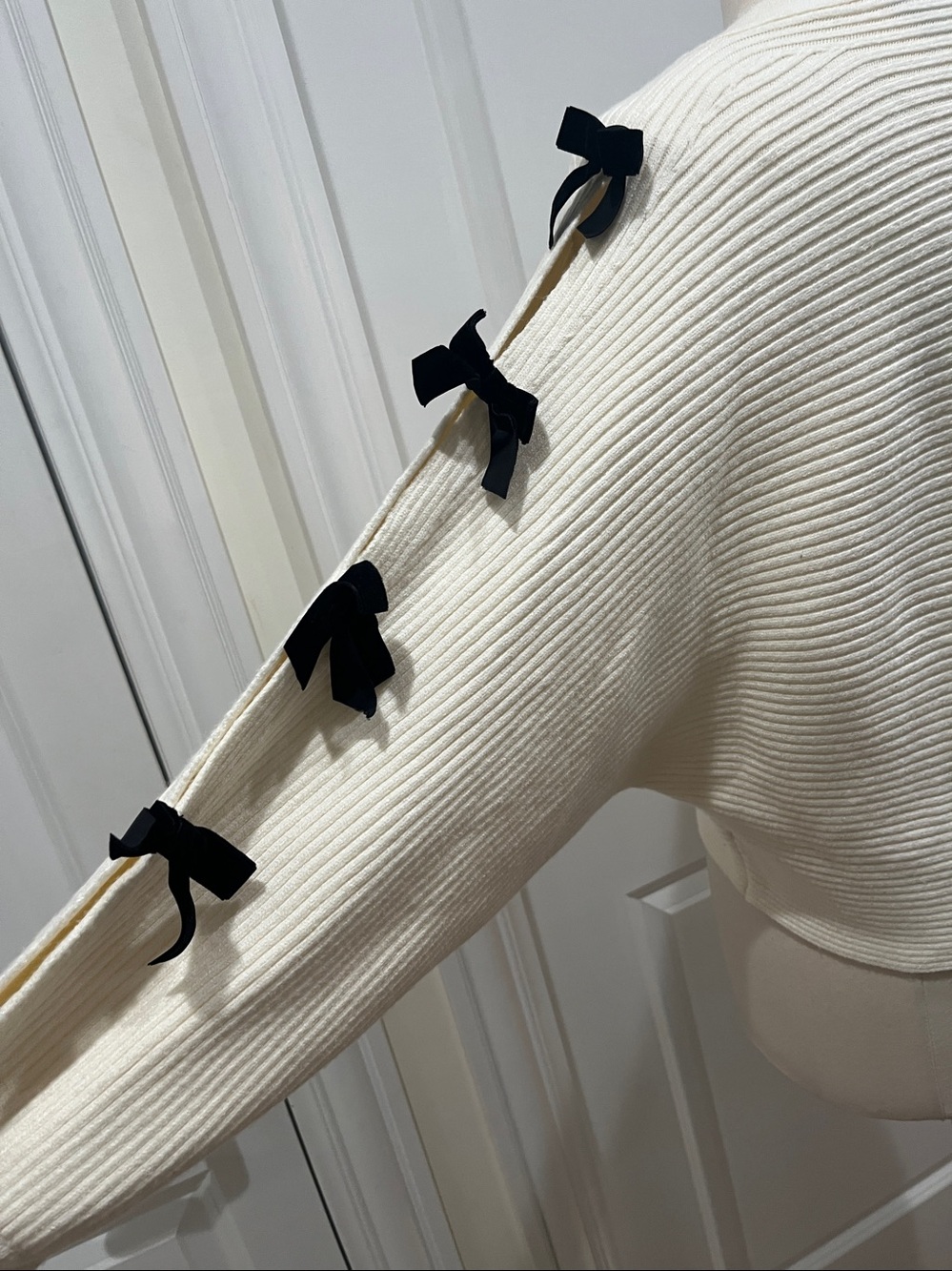 Vici Sweet Darling Bow Embellished Cardigan Sweater - Picture 8 of 16